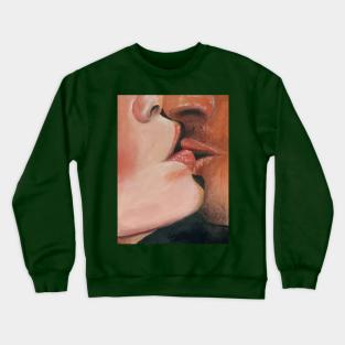 Valentines kiss Crewneck Sweatshirt